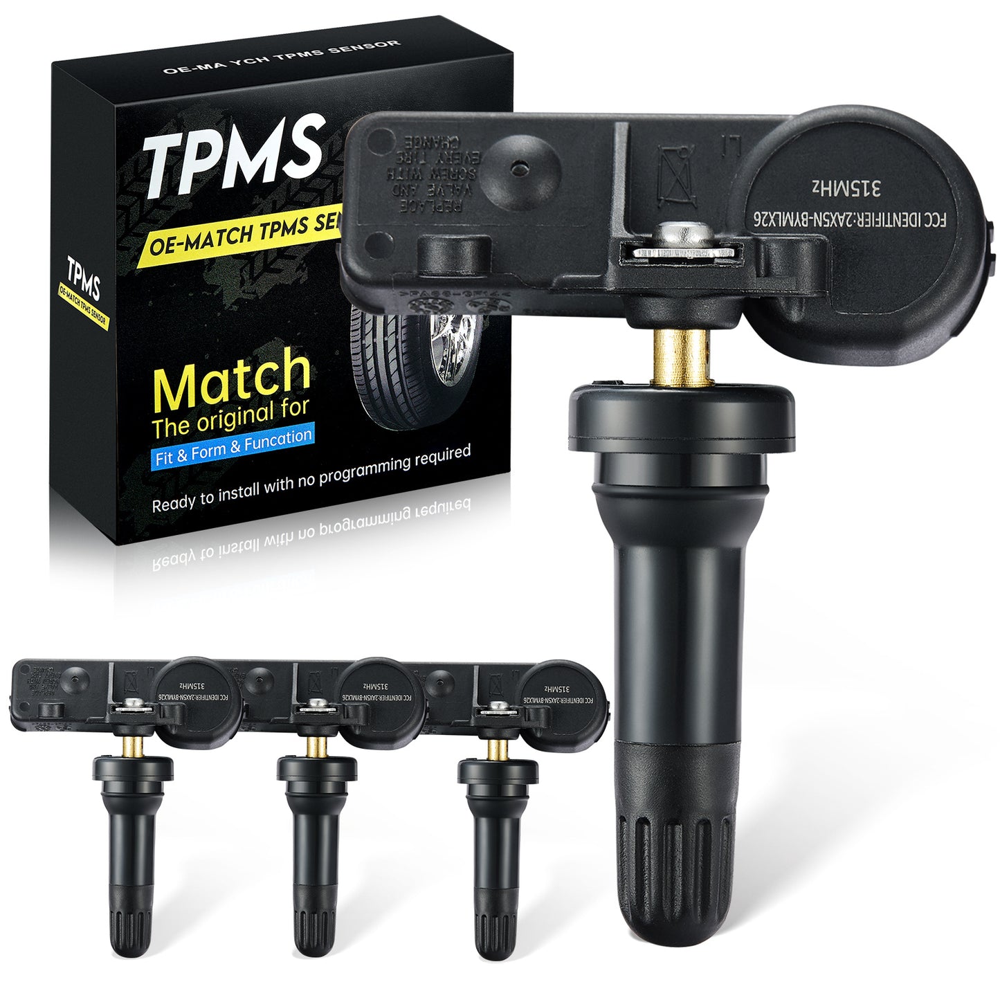 Subaru TPMS Sensor 28103SA001 Set for WRX Outback Legacy, 4 Pack TPMS sensor product image 6