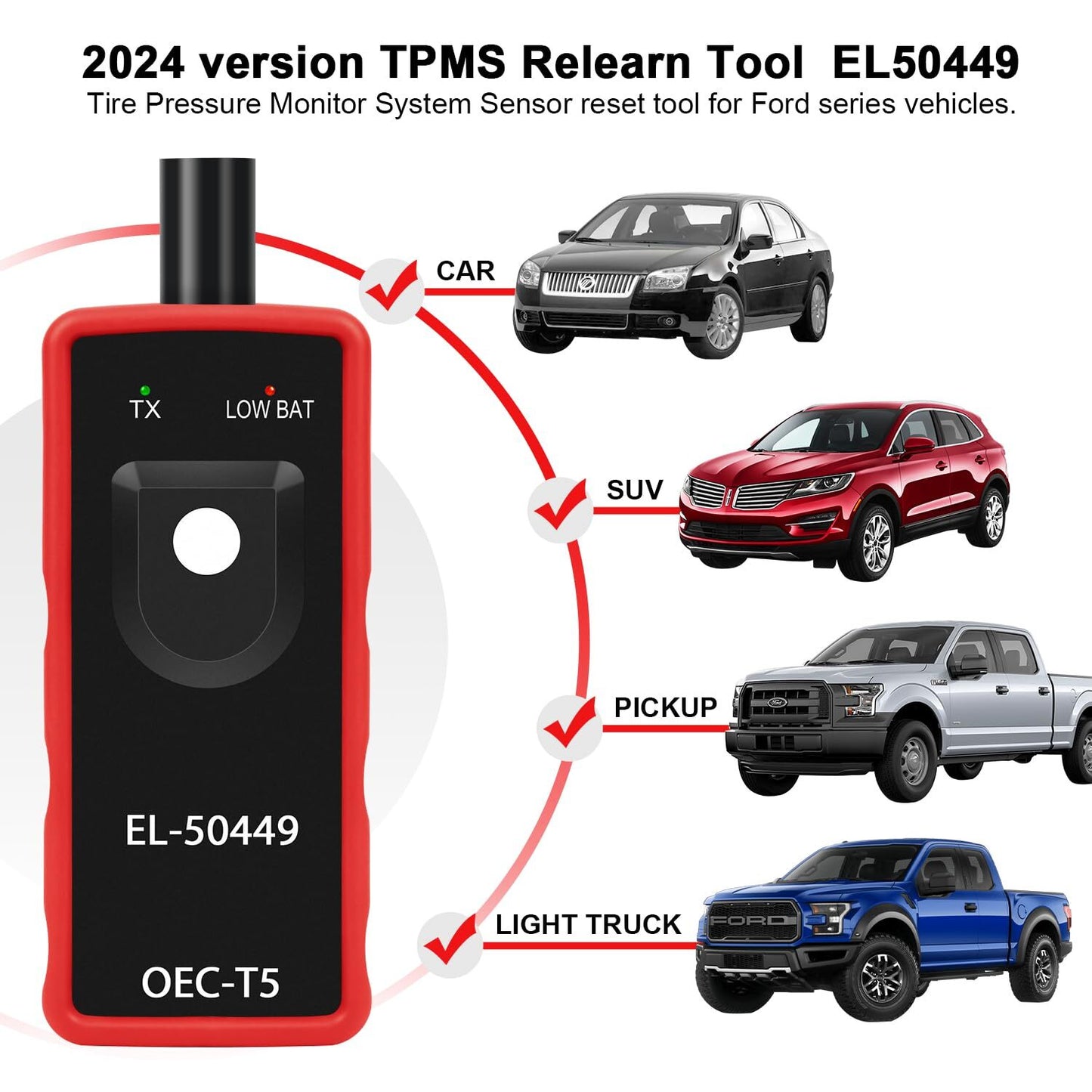 EL-50449 TPMS Reset Tool for Ford Lincoln Mercury product image 5