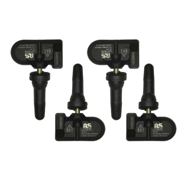 Rivian R1T R1S 433MHz TPMS Sensor Set, 4 Pack replacement tire pressure sensor kit main image