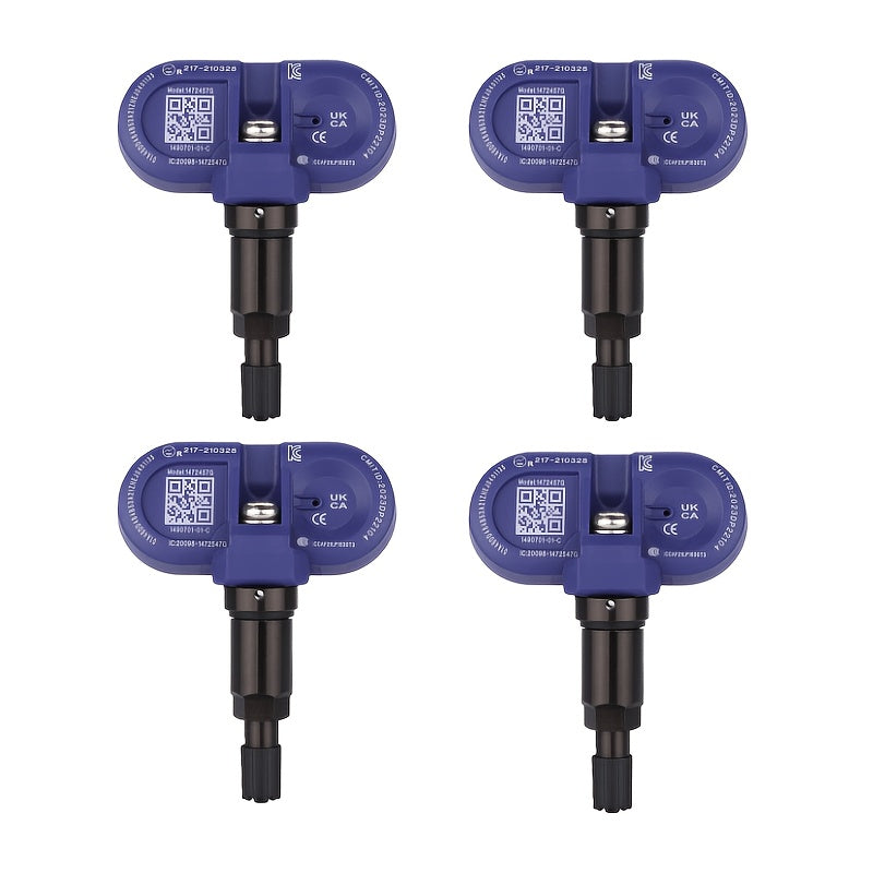 BLE 2.4GHz TPMS Sensors for Tesla Model 3/Y/S/X - 4 Pack