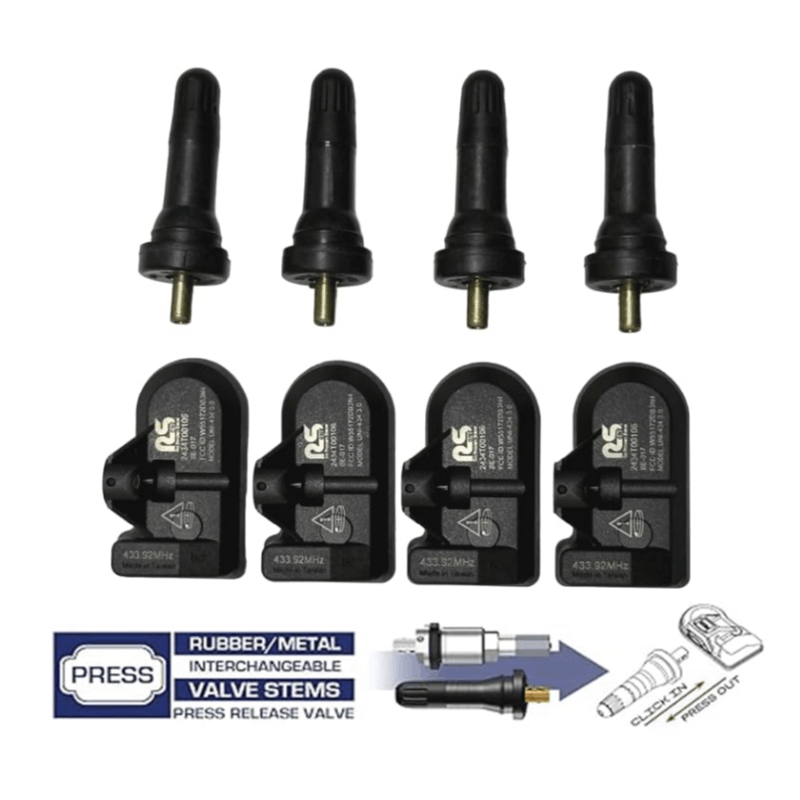Rivian R1T R1S 433MHz TPMS Sensor Set, 4 Pack TPMS sensor product image 2