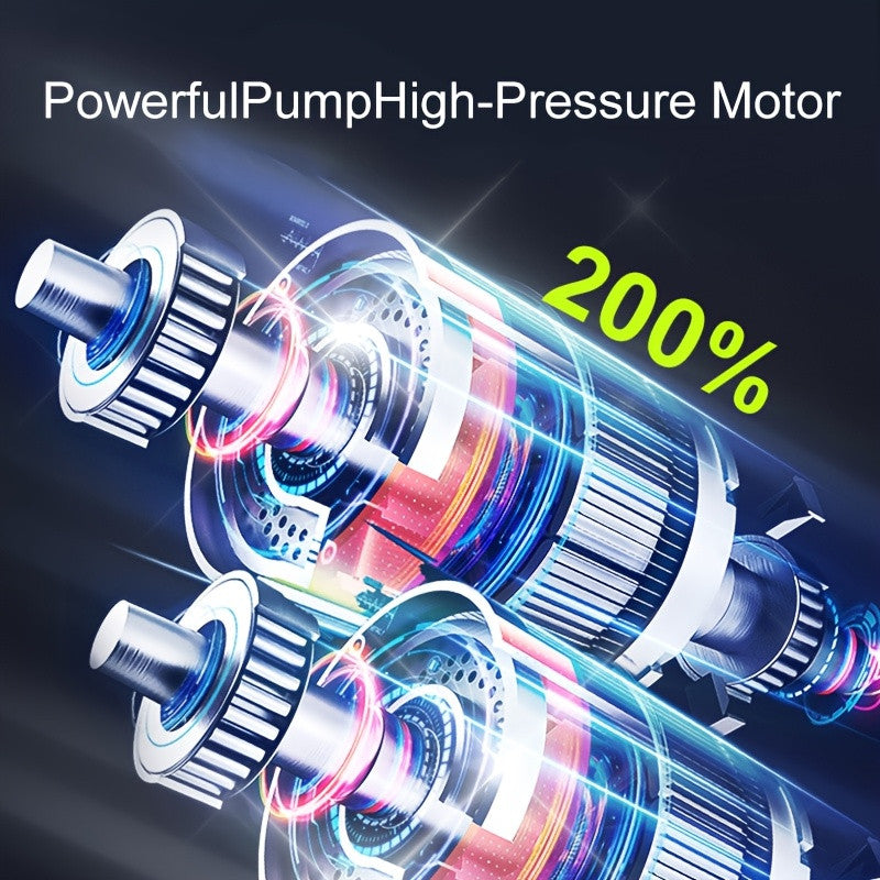 VC-027 150 PSI Portable Tire Inflator with LED Light for tire pressure service image 4