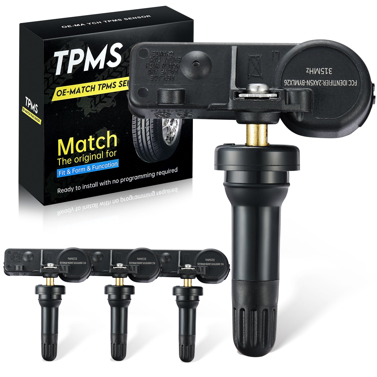 Subaru TPMS Sensor 28103SA001 Set for WRX Outback Legacy, 4 Pack TPMS sensor product image 6