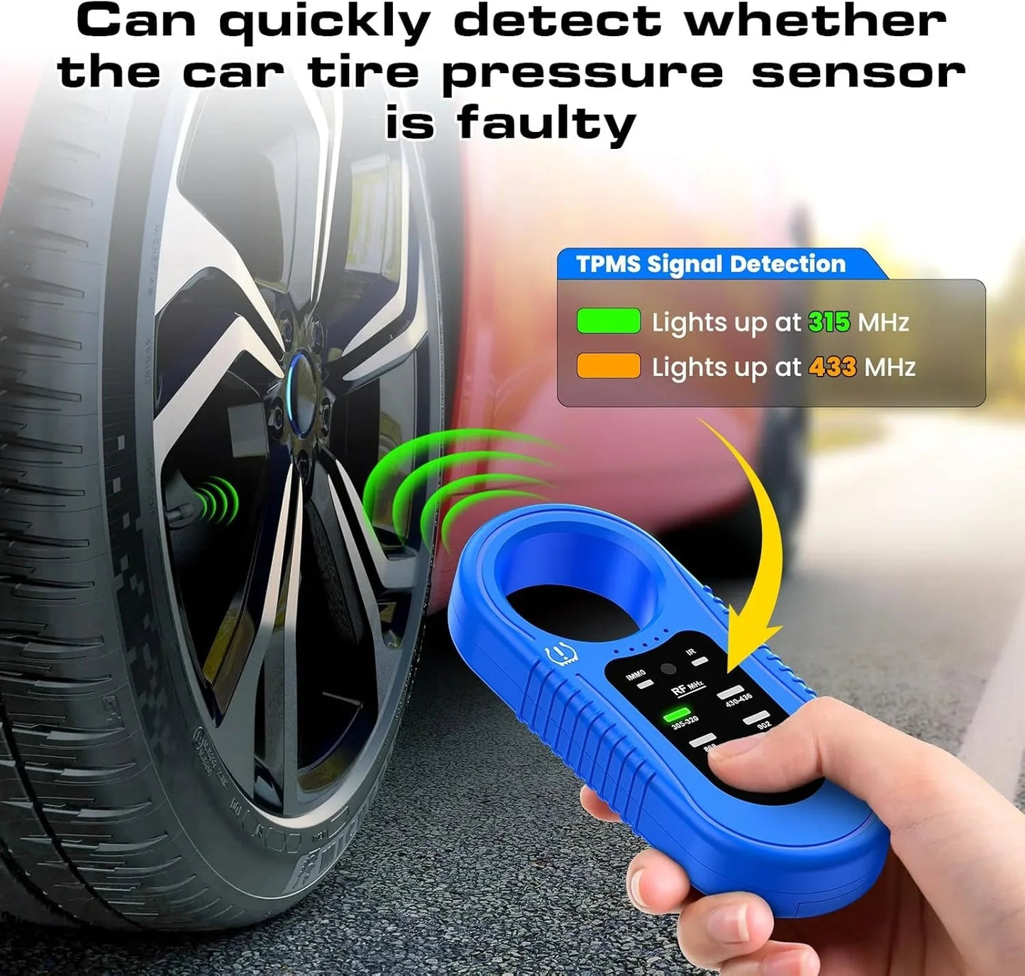 OBDResource Super EL50448 Ultra TPMS Relearn Tool Universal Frequency Detector 4-in-1