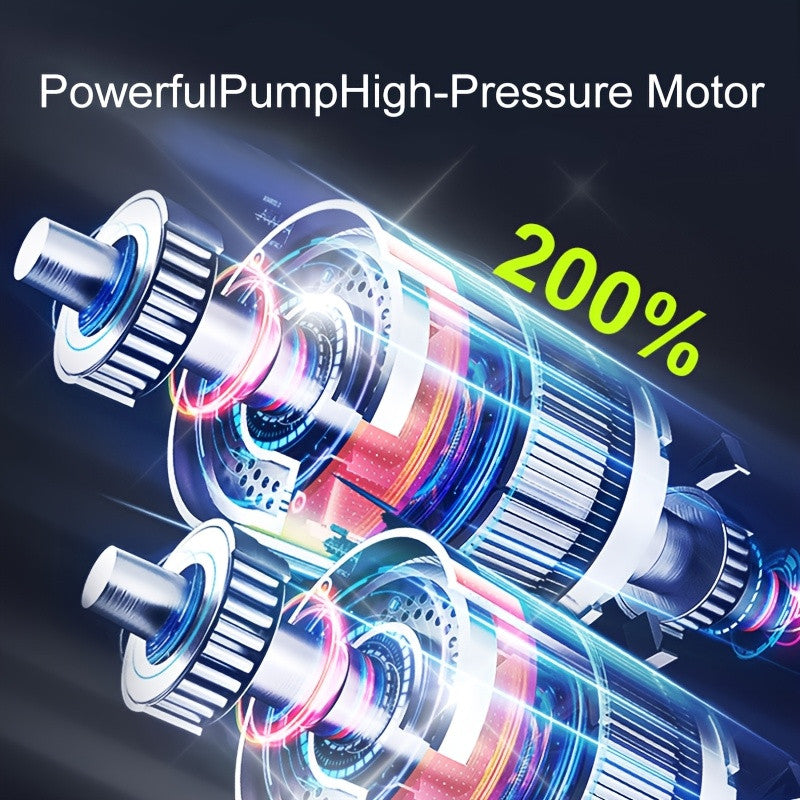 150 PSI Fast Cordless Tire Inflator with Digital Gauge for tire pressure service image 3