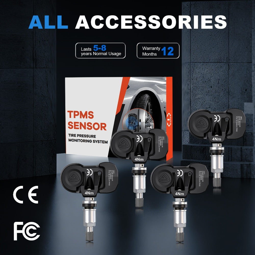 Jeep Grand Cherokee L 433MHz TPMS Sensor Set, 4 Pack TPMS sensor product image 5