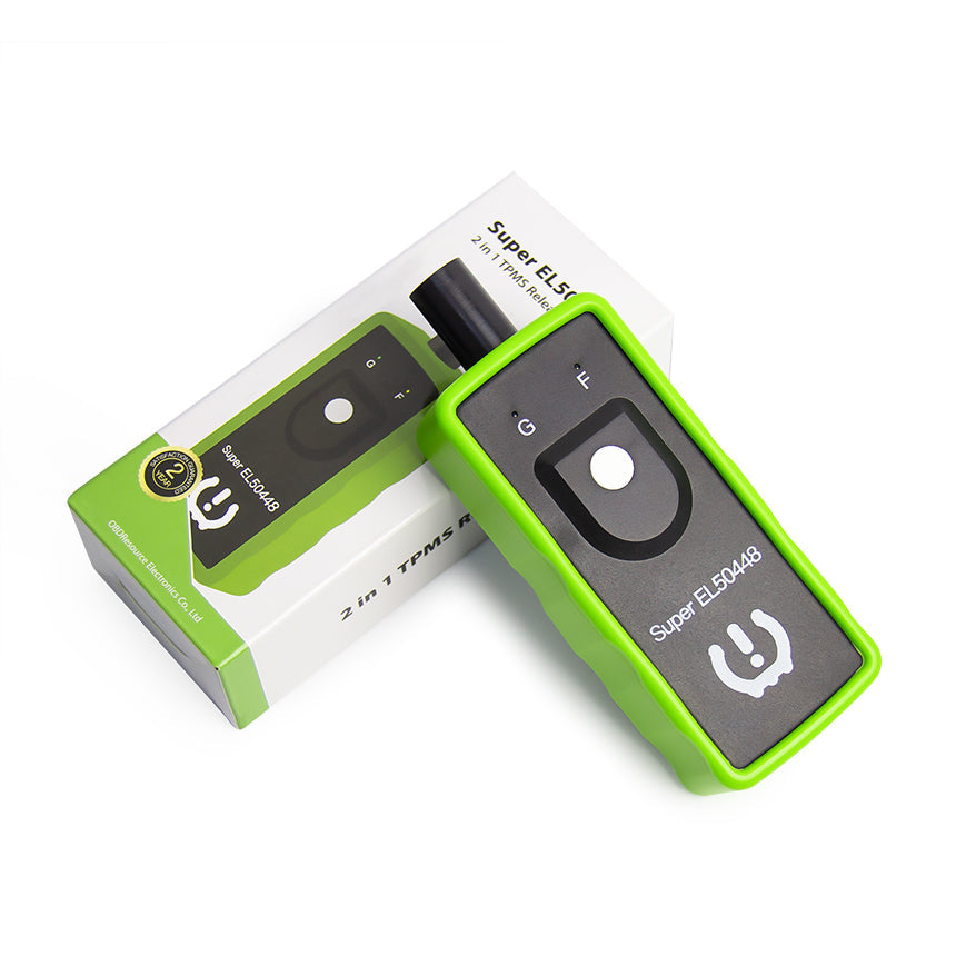 Super EL50448 2-in-1 TPMS Relearn Tool for GM & Ford - Tire Pressure Sensor Reset Tool (315/433 MHz)