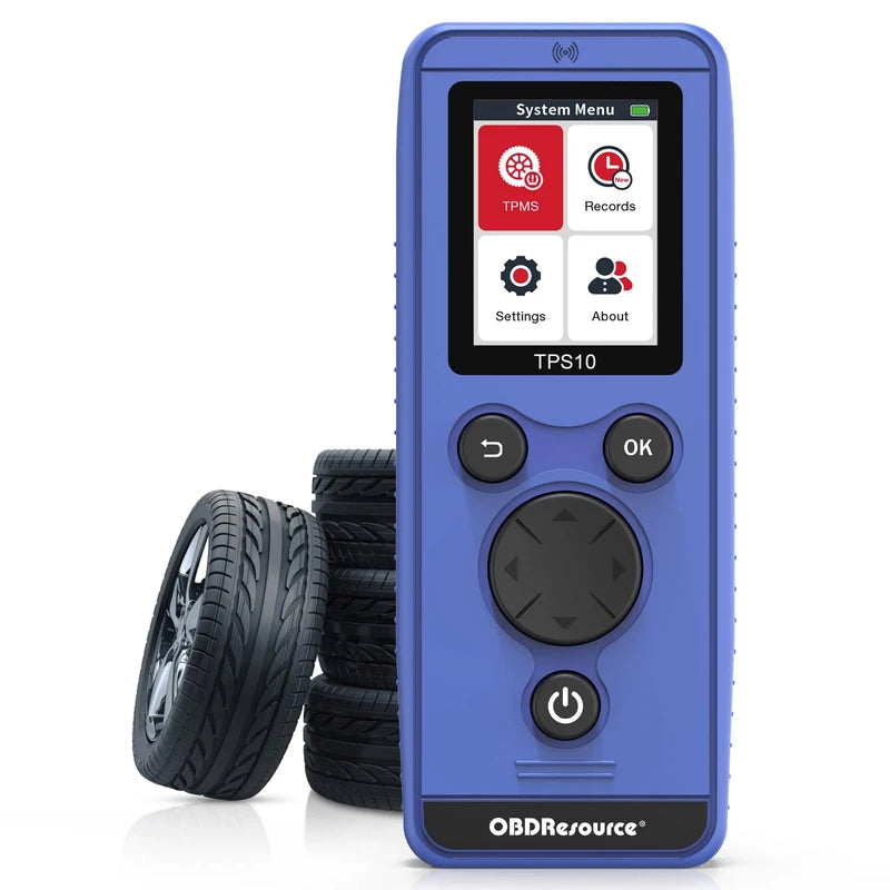 TPS10 Universal TPMS Relearn Tool - Tire Pressure Sensor Activation, Reset & Scan Tool (315/433 MHz)