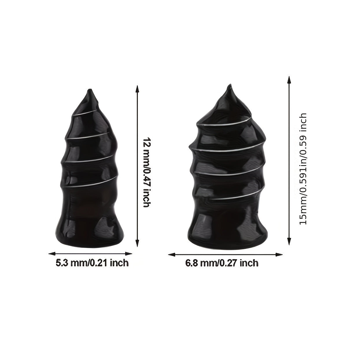 20-Piece Rubber Nail Tire Puncture Repair Kit with Driver Tool
