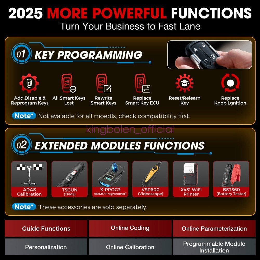 LAUNCH X431 Pros V5.0 Elite Diagnostic Scanner with TPMS Reset product image 4