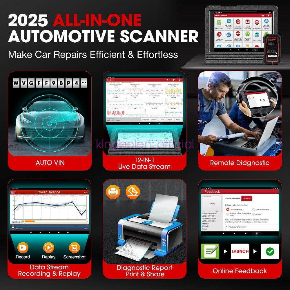 LAUNCH X431 Pros V5.0 Elite Diagnostic Scanner with TPMS Reset product image 5