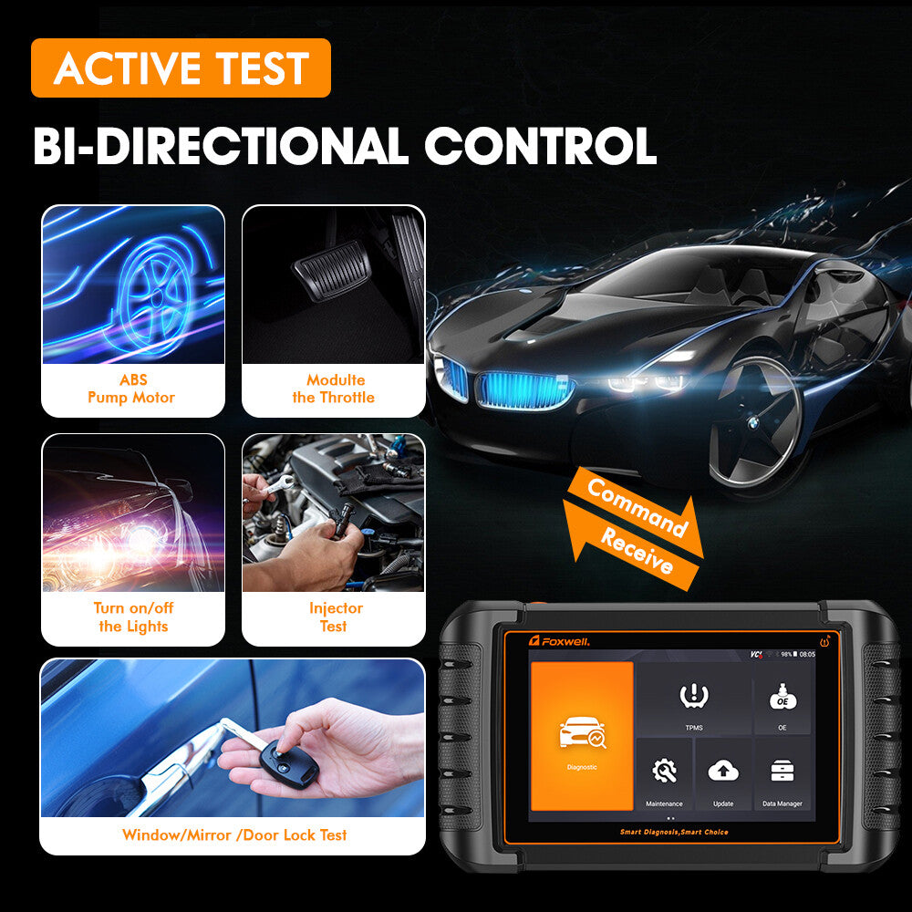 Foxwell NT809TS TPMS Programming Diagnostic Scanner product image 4