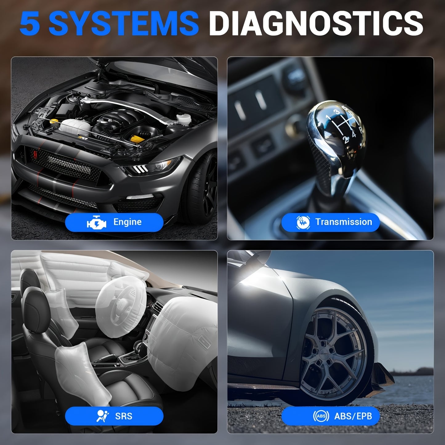 XTOOL TP380 TPMS Programming Scanner with 2 TS100PRO Sensors